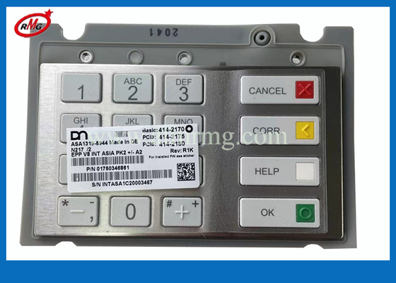 DN এটিএম মেশিনের যন্ত্রাংশ DN EPPV8 কীবোর্ড 01750346861 1750346861