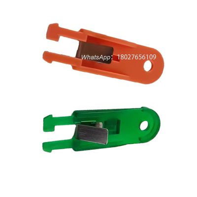 009-0023660 এটিএম মেশিনের যন্ত্রাংশ NCR 6625 ক্যাসেট কমলা লক ইন লক স্লাইড স্ন্যাপ লক 009-0023328