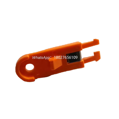 009-0023660 এটিএম মেশিনের যন্ত্রাংশ NCR 6625 ক্যাসেট কমলা লক ইন লক স্লাইড স্ন্যাপ লক 009-0023328